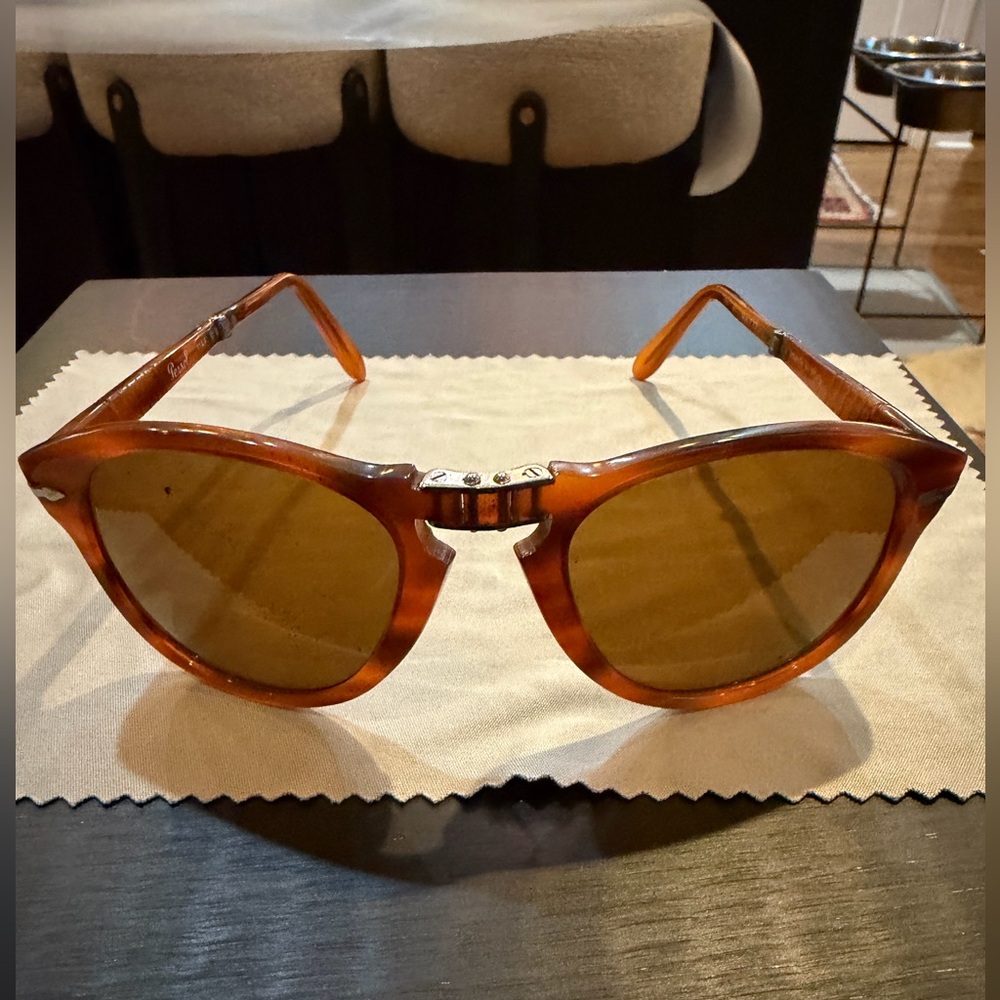 Vintage 1980’s Persol folding sunglasses. Purchased in Canne